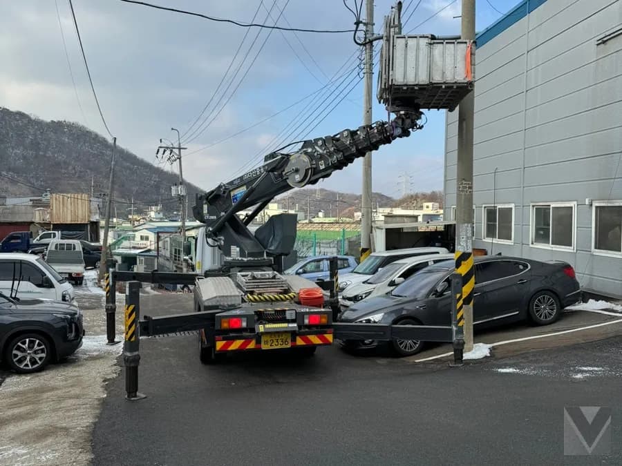 경기 오산시 양산동 스카이차 고소작업 현장 2