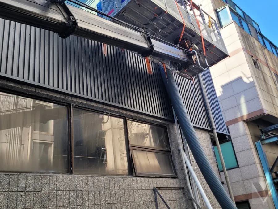 경기 안성시 숭인동 스카이차 고소작업 현장 4