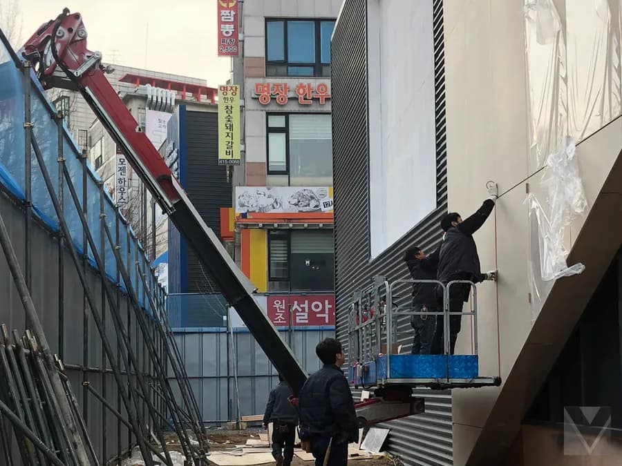 서울 강서구 스카이차 고소작업 현장 4