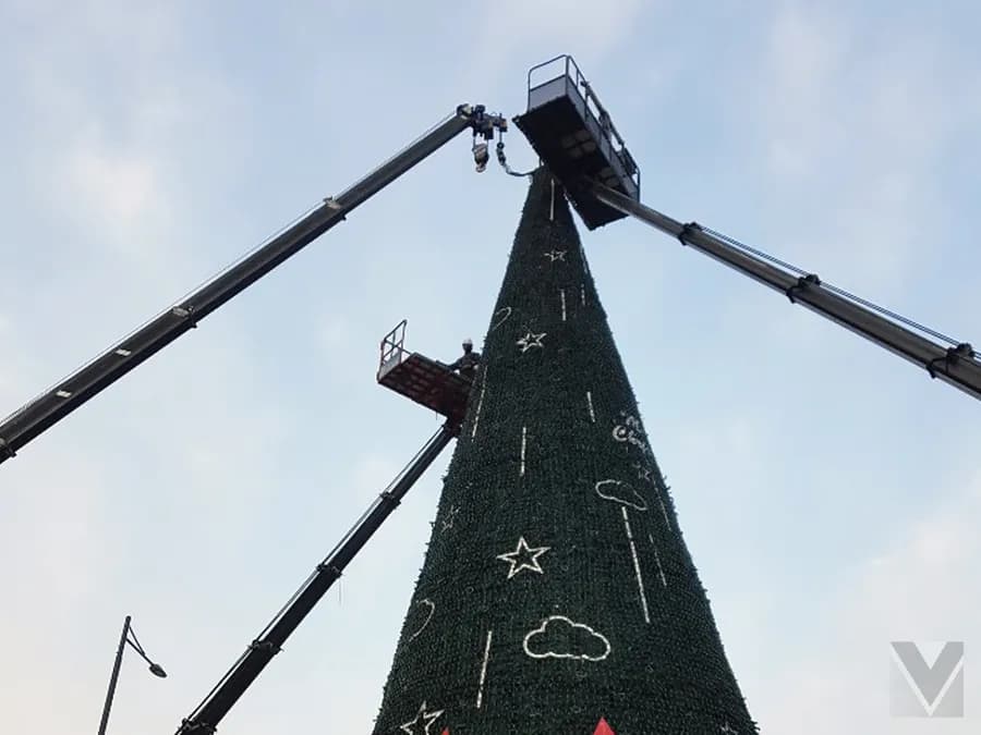 경기 안성시 숭인동 스카이차 고소작업 현장 5