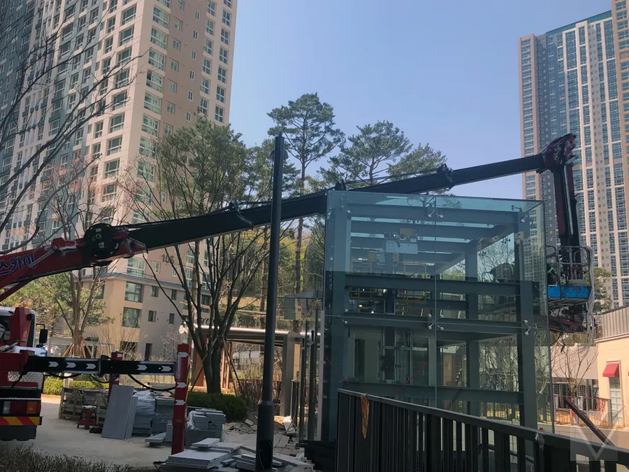 베테랑스카이 스카이차 고소작업 현장 6